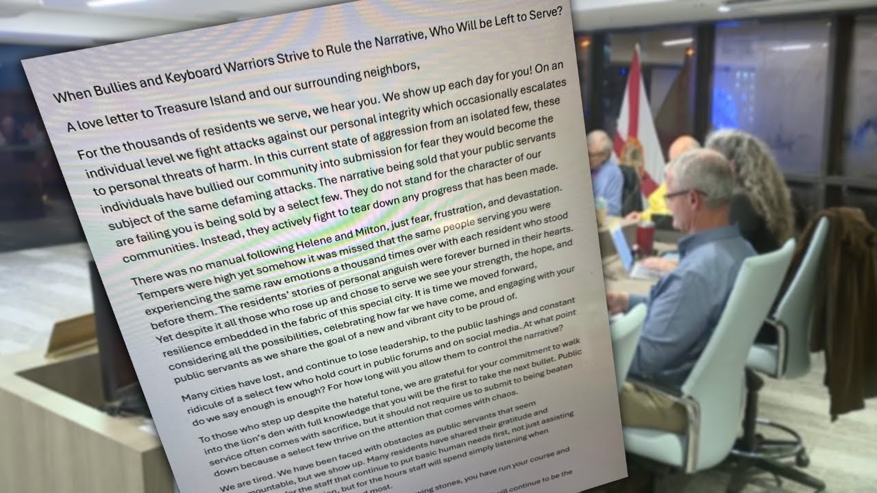 Anonymous Florida worker pens bold letter after dozens of resignations