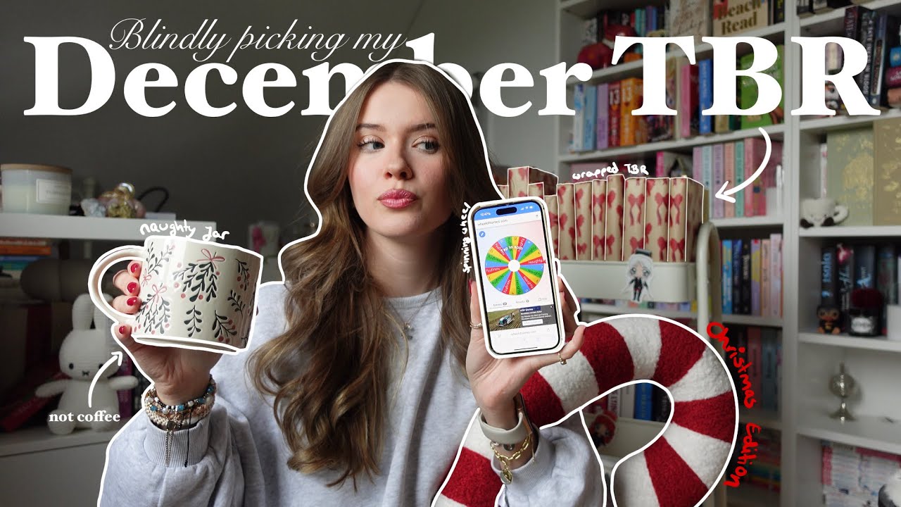 Слепо выбираю свой декабрьский TBR &mdash; рождественский выпуск 📖🎄🤶