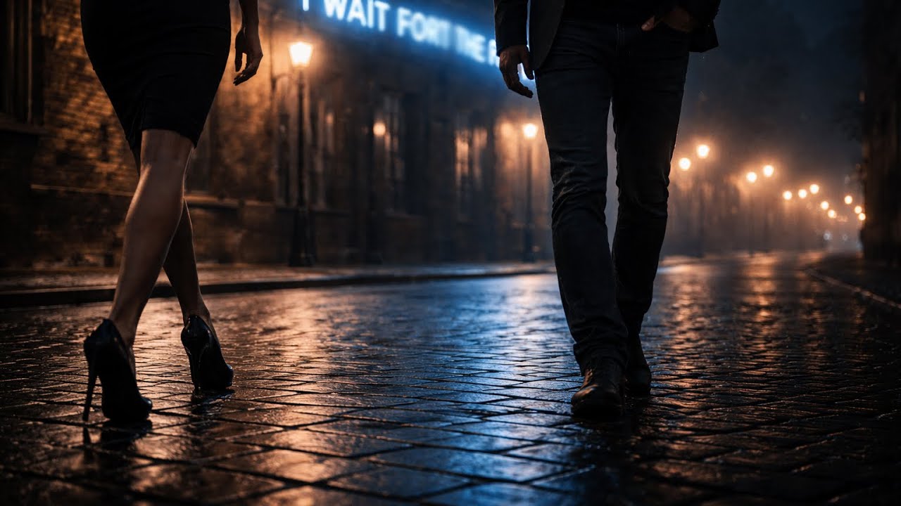 I WAIT FOR THE NIGHT | Industrial Noir × Minimal Dark Electronica | Official Audio (2026)