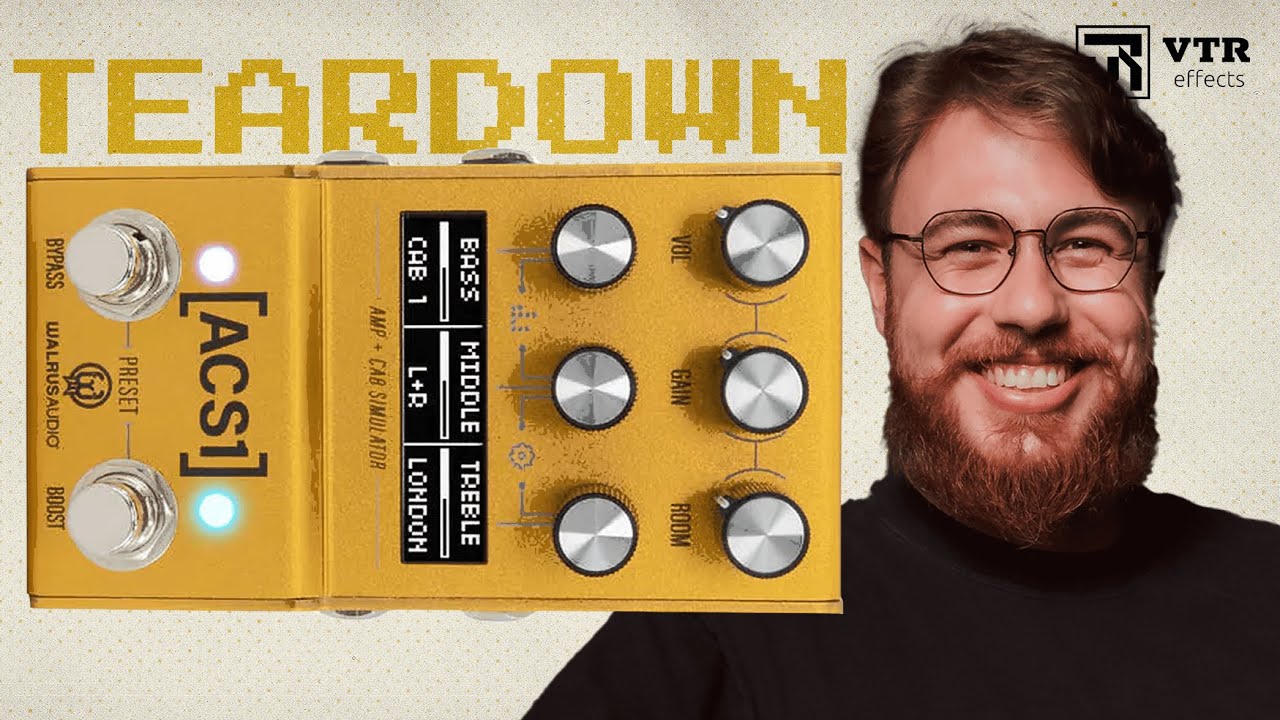 Desmontamos o Walrus ACS1: Segredos do Amp Simulator! // VTR Effects Teardown #20