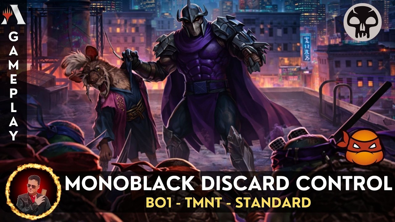 💀 MONOBLACK DISCARD CONTROL | MTG ARENA GAMEPLAY