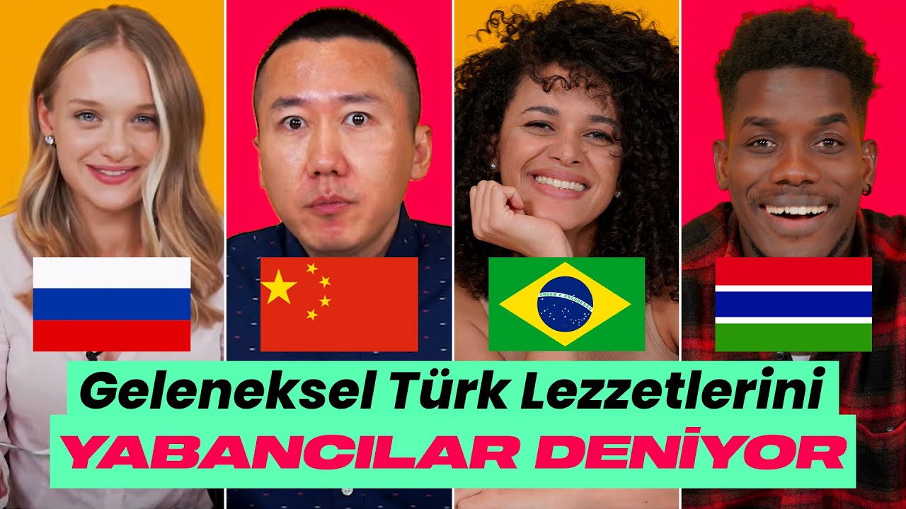 Yabancılar Geleneksel Türk Lezzetlerini Deniyor - En Çok Hangi Yemeği Sevdiler?