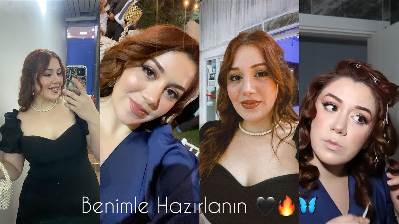BENİMLE KINAYA & DÜĞÜNE HAZIRLANIN |  Saç & Makyaj