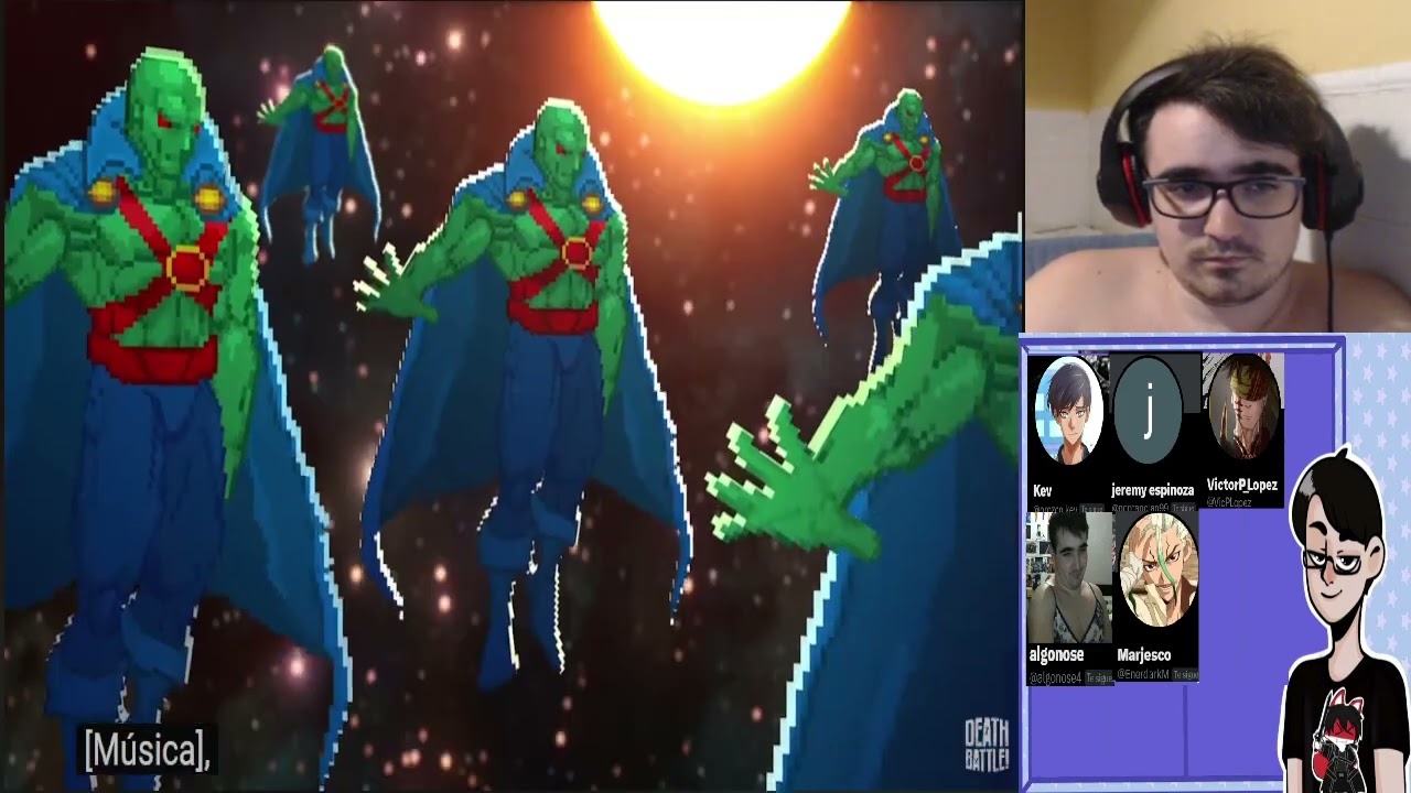 Martian Manhunter VS Silver Surfer (DC VS Marvel) | DEATH BATTLE! - REACTION