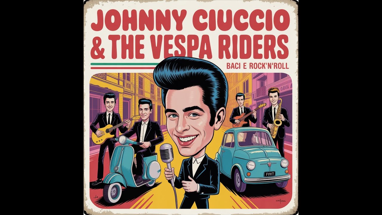 Джонни Чуччо и The Vespa Riders – Baci e Rock’n’Roll (Итальянский рок и соул альбом 1966 года – AI)