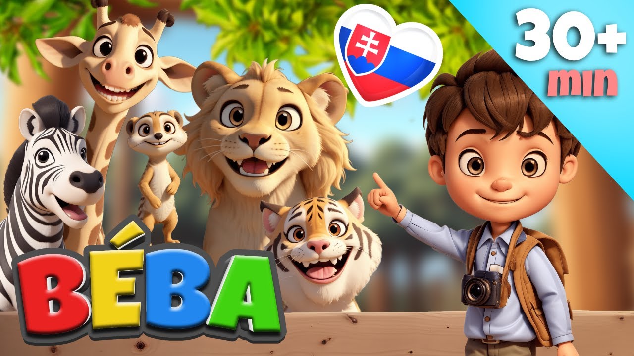 IDEME DO ZOO | Detské pesničky v slovenčine | BÉBA