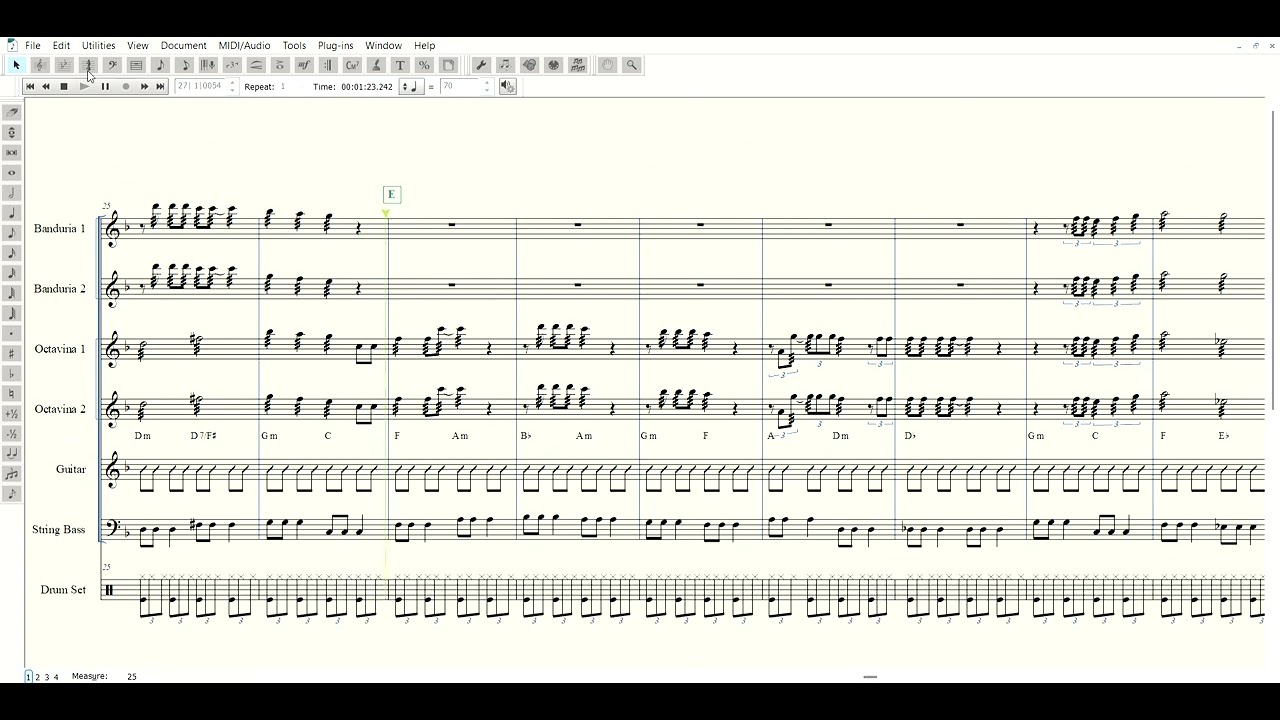 What A Wonderful World - Louis Armstrong (Finale Software Playback)