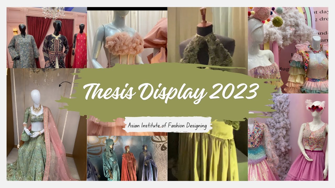 Aifd Thesis Display 2024 | Best Fashion & Textile Designers | Amazing Dresses 😍 | Iqra University