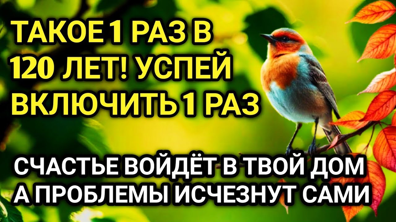 🔑 УСПЕЙ ВКЛЮЧИТЬ 1раз! СЧАСТЬЕ ВОЙДЁТ В ДОМ, А ПРОБЛЕМЫ ИСЧЕЗНУТ САМИ! Это Чудо 🤲💯