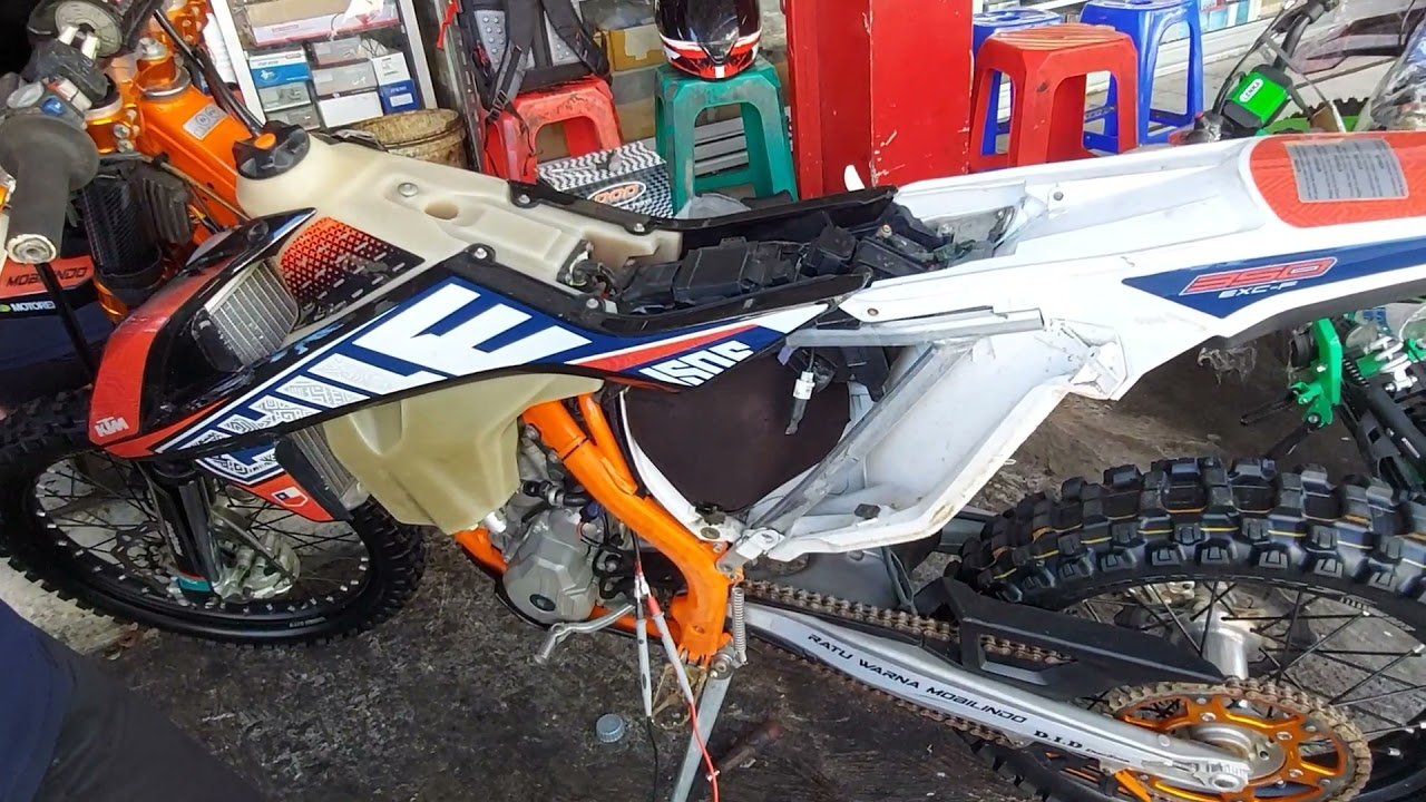 cara cek voltase tps ktm 4t 350 2012 -2019