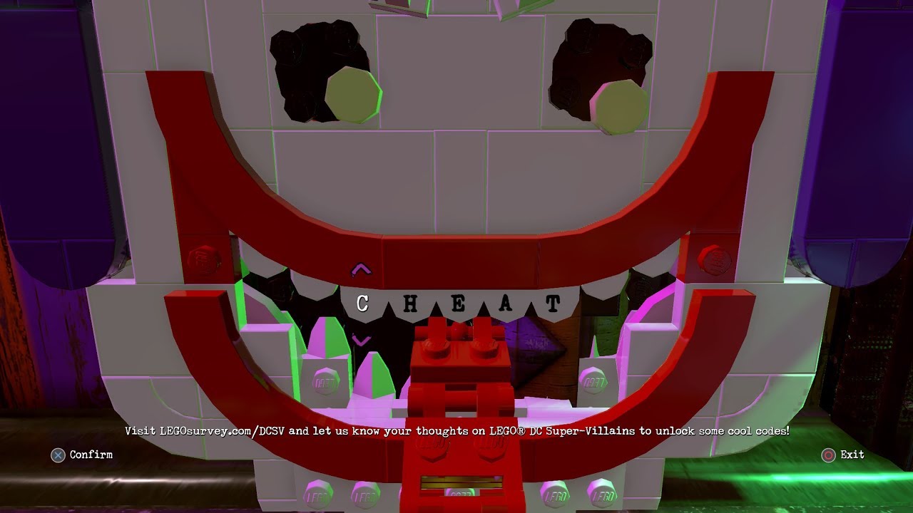 Lego DC Super Villains - Чит-коды!!