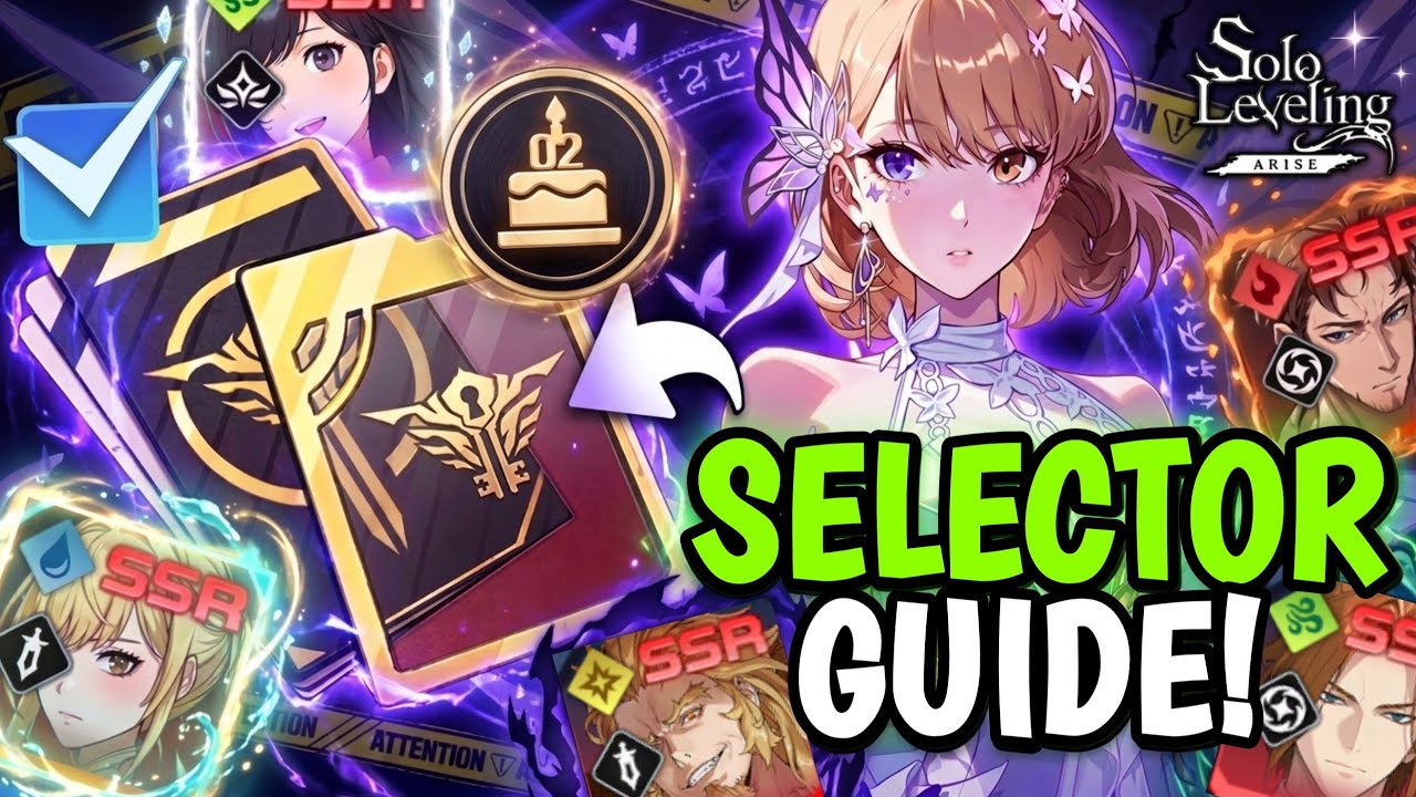 THE ULTIMATE FREE 2ND ANNIVERSARY SSR HUNTER SELECTOR GUIDE - Solo Leveling: Arise