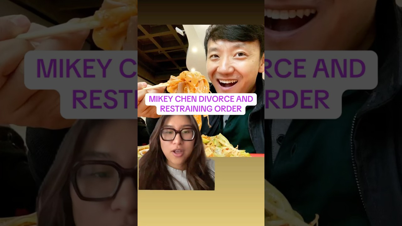 Mikey Chen Divorce and Restraining Order????? #mikechen #mikeychen #strictlydumpling #mikexingchen