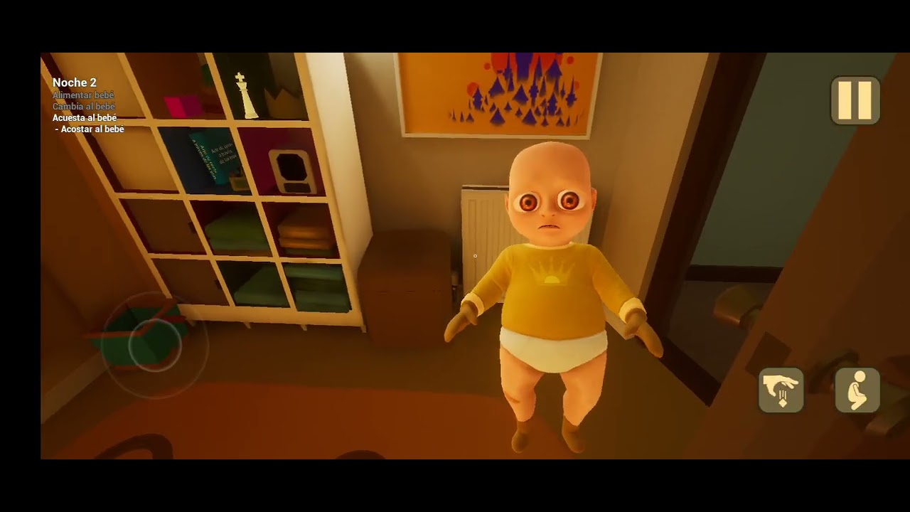 Jugando el bebé en amarillo parte 2 