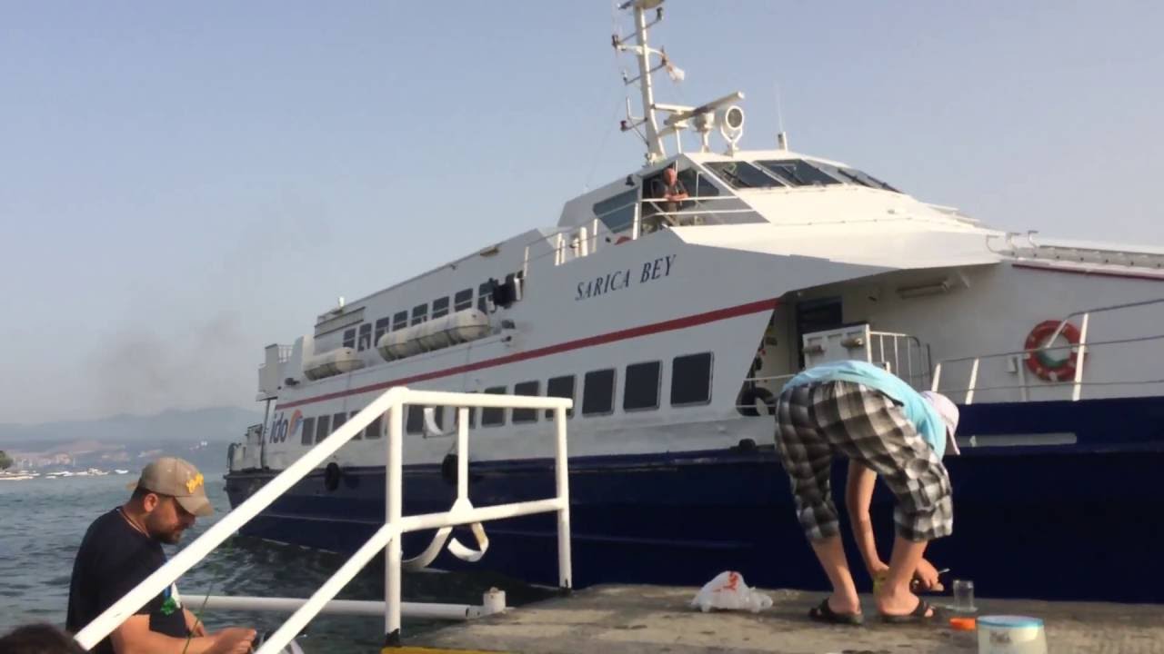 Küçük Kumla İskelesi Deniz Otobüsü Yanaşma