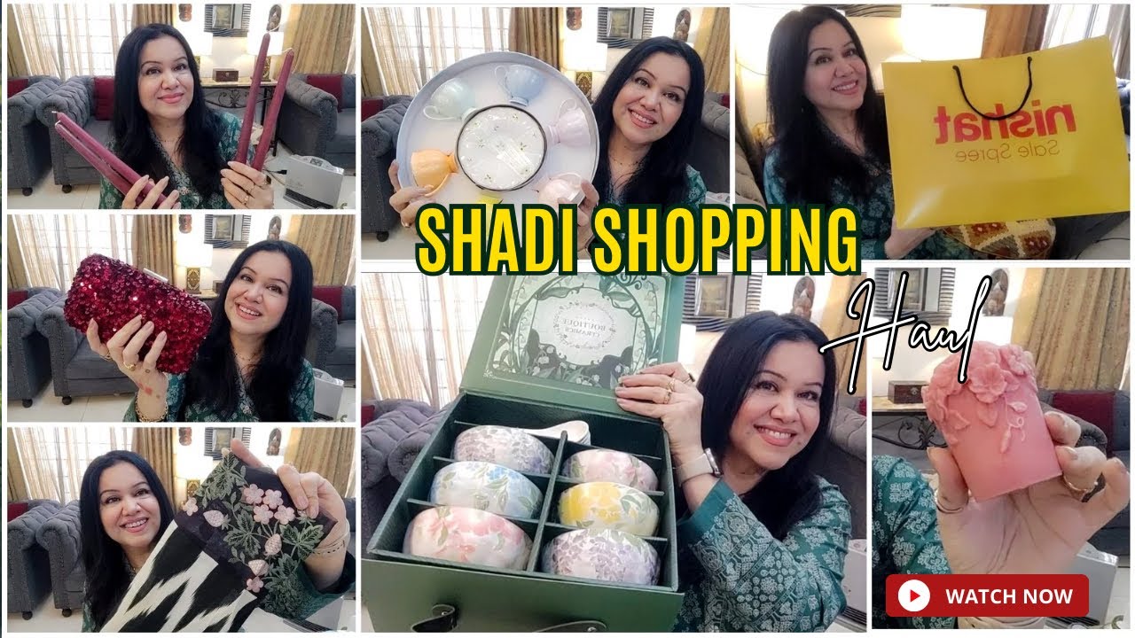 Shadi Shopping Haul | Nishat linen & Insignia sale ||candles & gift sets || last shop haul of 2025
