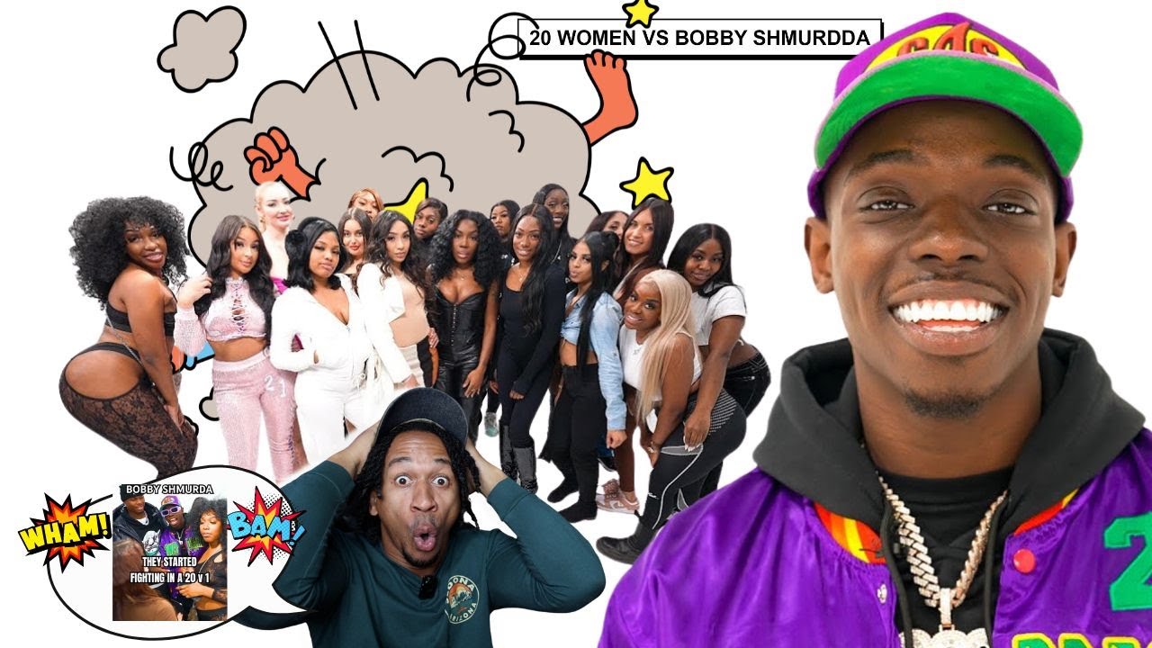 FIGHT BREAKS OUT! 20 WOMEN VS 1 BOBBY SHMURDA (TPindell Reaction)