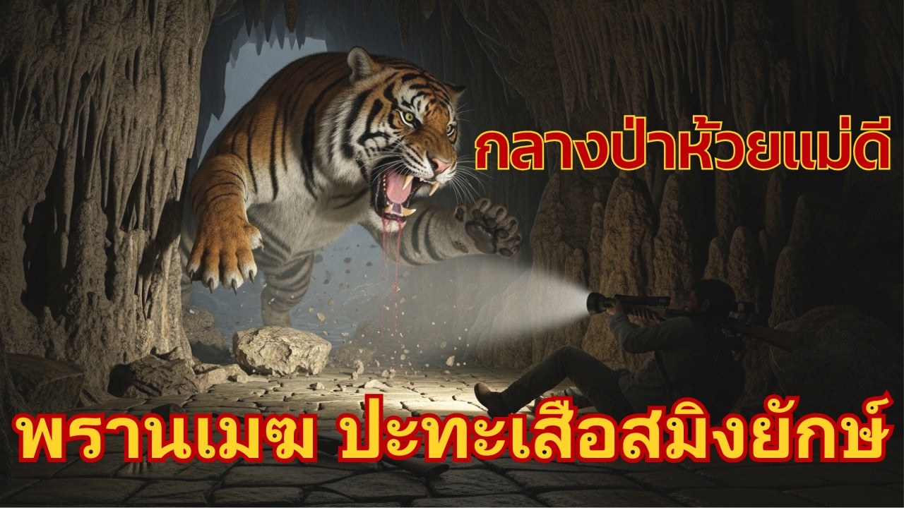 พรานเมฆ ล่าเสือสมิงยักษ์แห่งห้วยแม่ดี #เสือสมิงยักษ์ #ล่าสัตว์เหนือธรรมชาติ