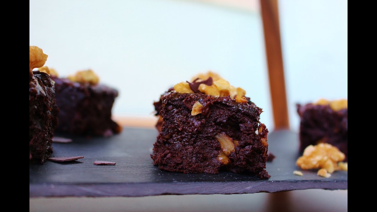 Brownies mit Trockenpflaumen (ohne Mehl und Zucker)