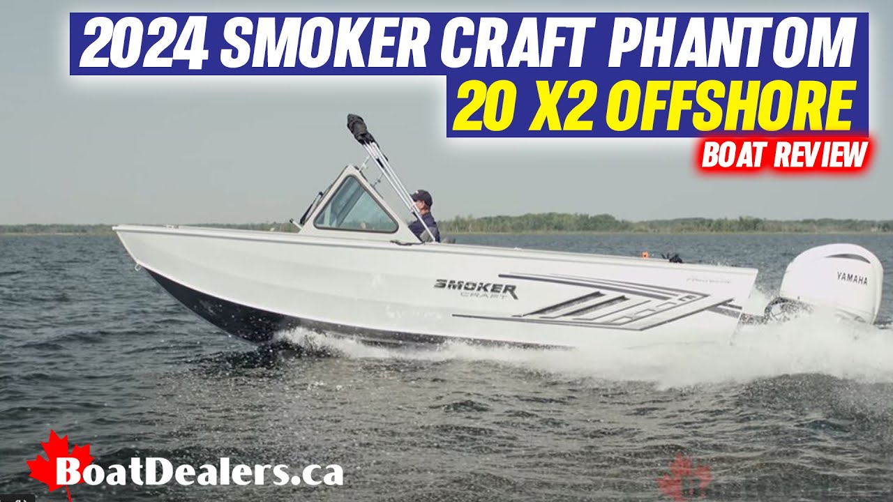 2024 Smoker Craft Phantom 20 X2 Offshore #рыболовнаялодка #обзорлодки