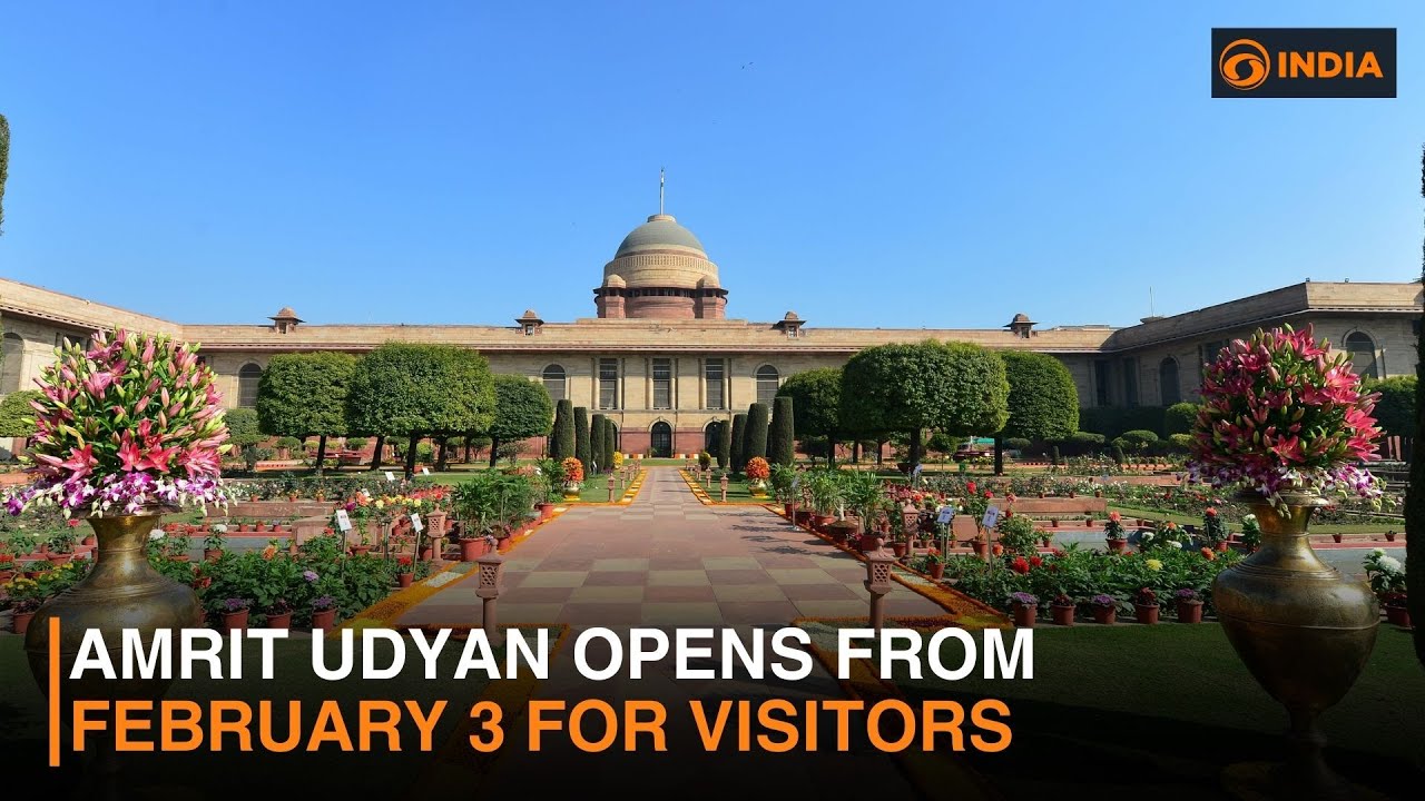 Rashtrapati Bhavan&rsquo;s Amrit Udyan Opens to Visitors from Feb 3