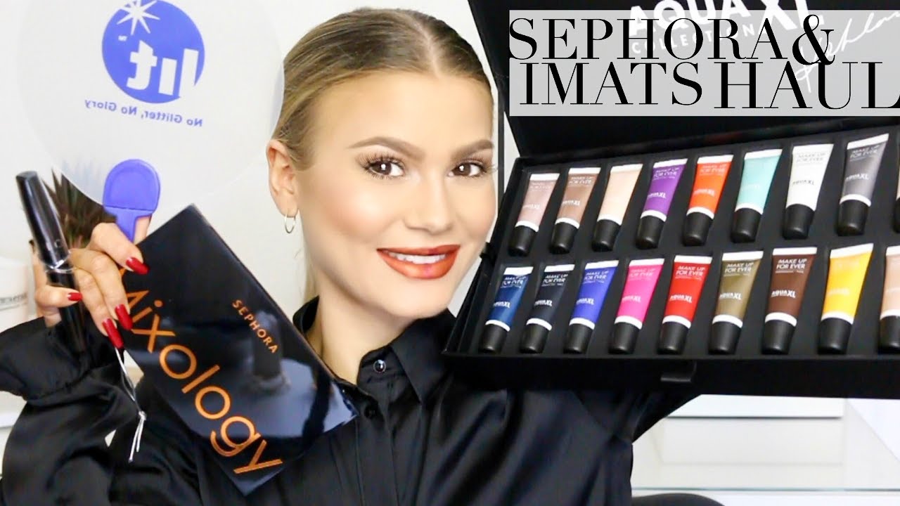 WAY TOO BIG IMATS & SEPHORA MAKEUP HAUL!