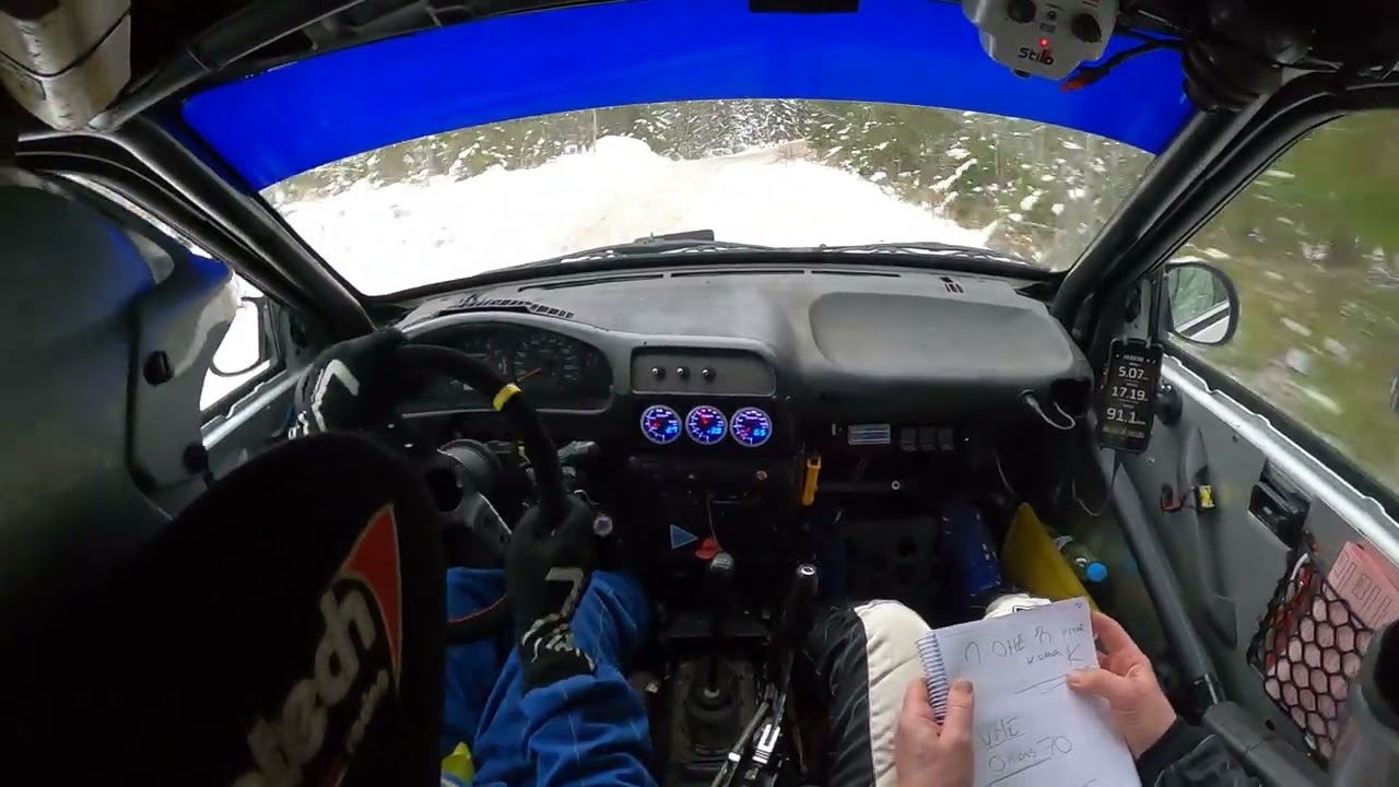 Nisula Forest Rally Jämsä 21.2.2026 Ek1