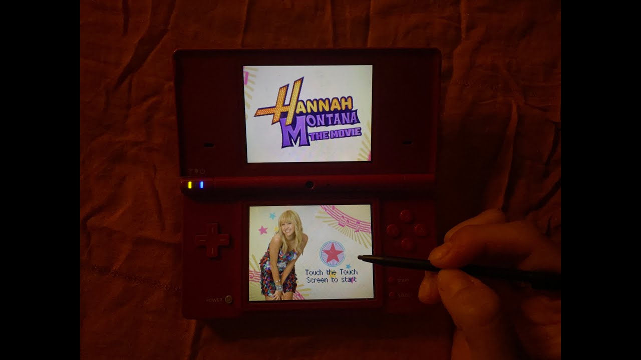ASMR - Playing Hannah Montana: The Movie Game (Lofi)