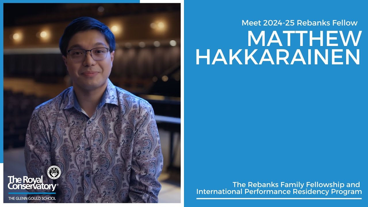 Meet 2024-25 Rebanks Fellow, Matthew Hakkarainen, Violin