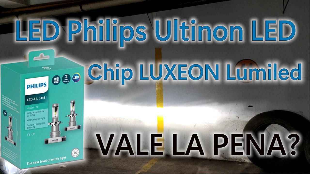 LED Philips H4 Ultinon led -  VALE LA PENA?