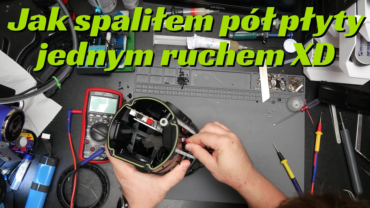 Chciałem naprawić&hellip; a jednym ruchem spaliłem p&oacute;ł płyty (JBL Xtreme 2)