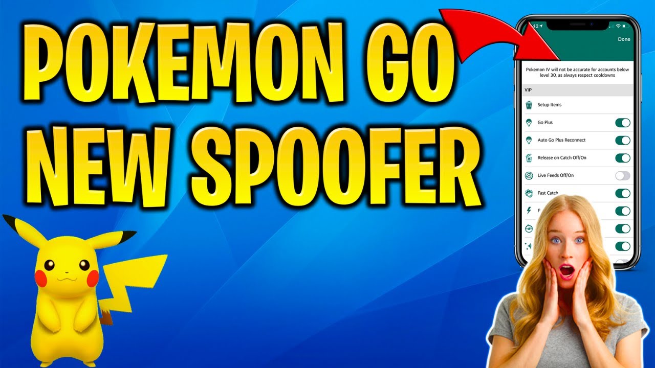 Pokemon GO Hack 🚀 NEW Spoofer for Pokemon GO - Spoofing on iOS & Android 2024