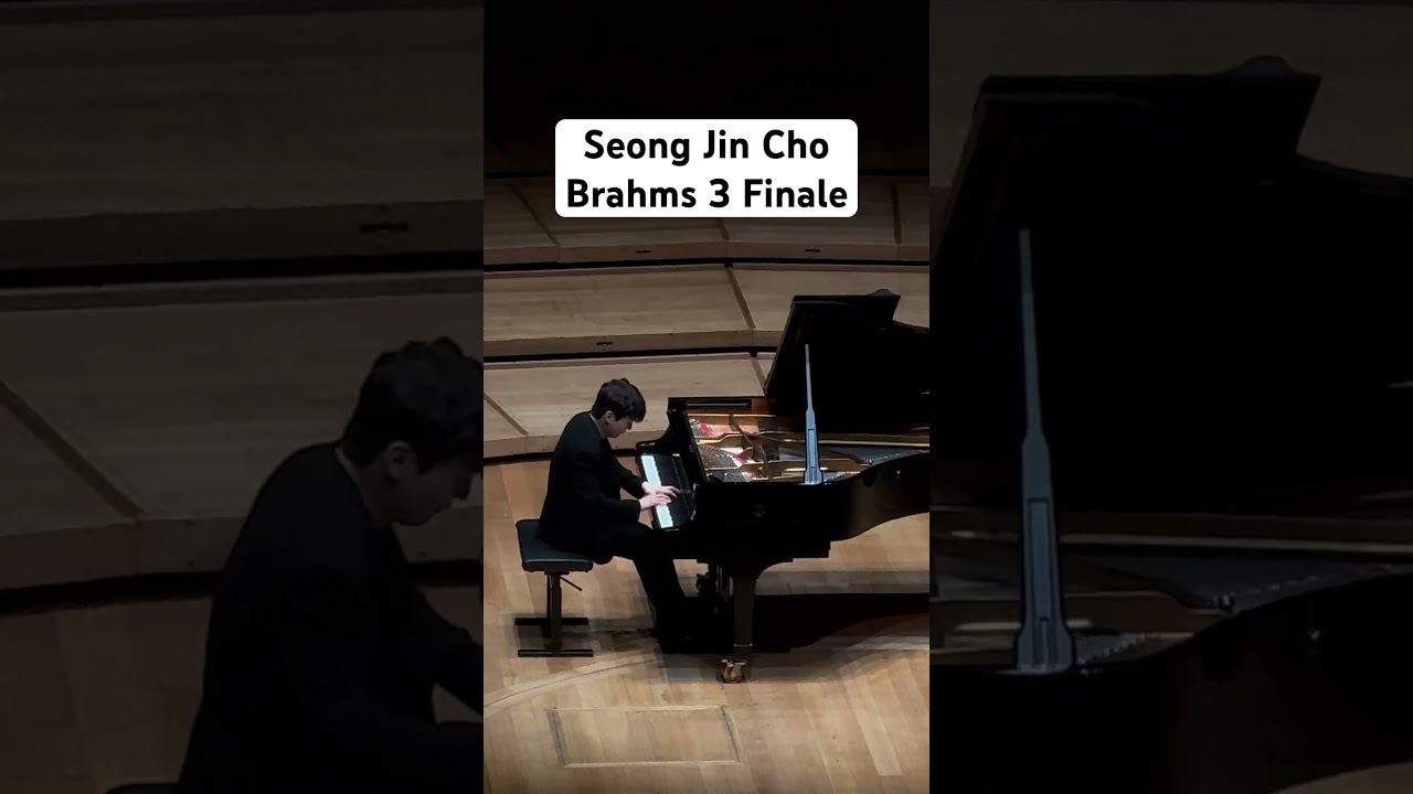 Brahms 3 Finale - Seong Jin Cho piano recital at Singapore Esplanade #조성진 #seongjincho #brahms