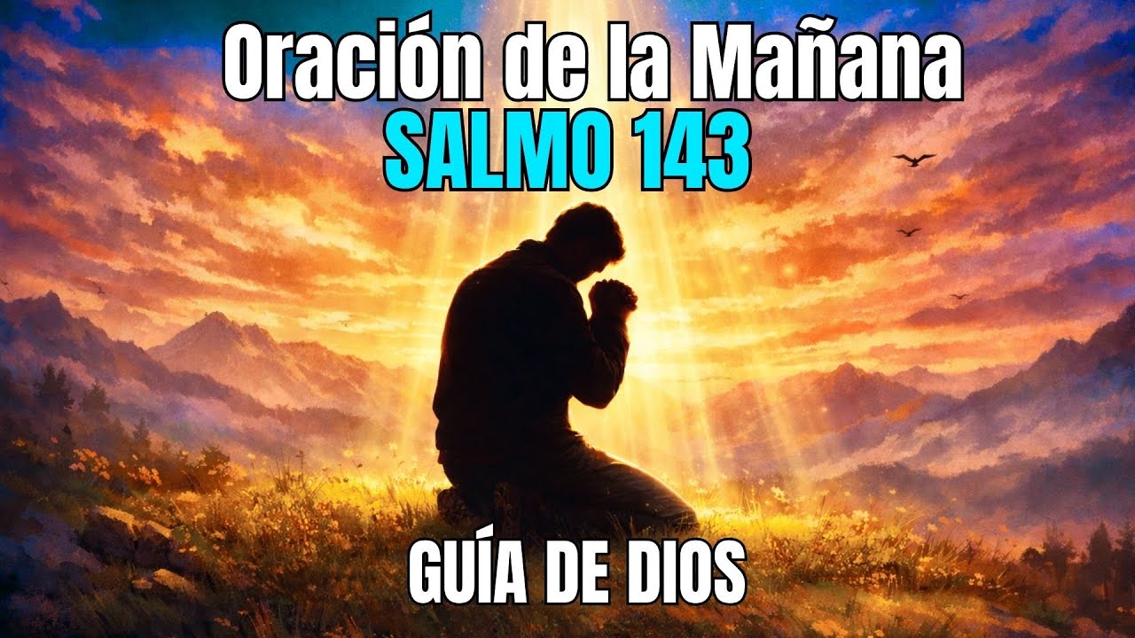 ORACIÓN DE LA MAÑANA CON EL SALMO 143 | CLAMOR, SOCORRO Y GUÍA DE DIOS