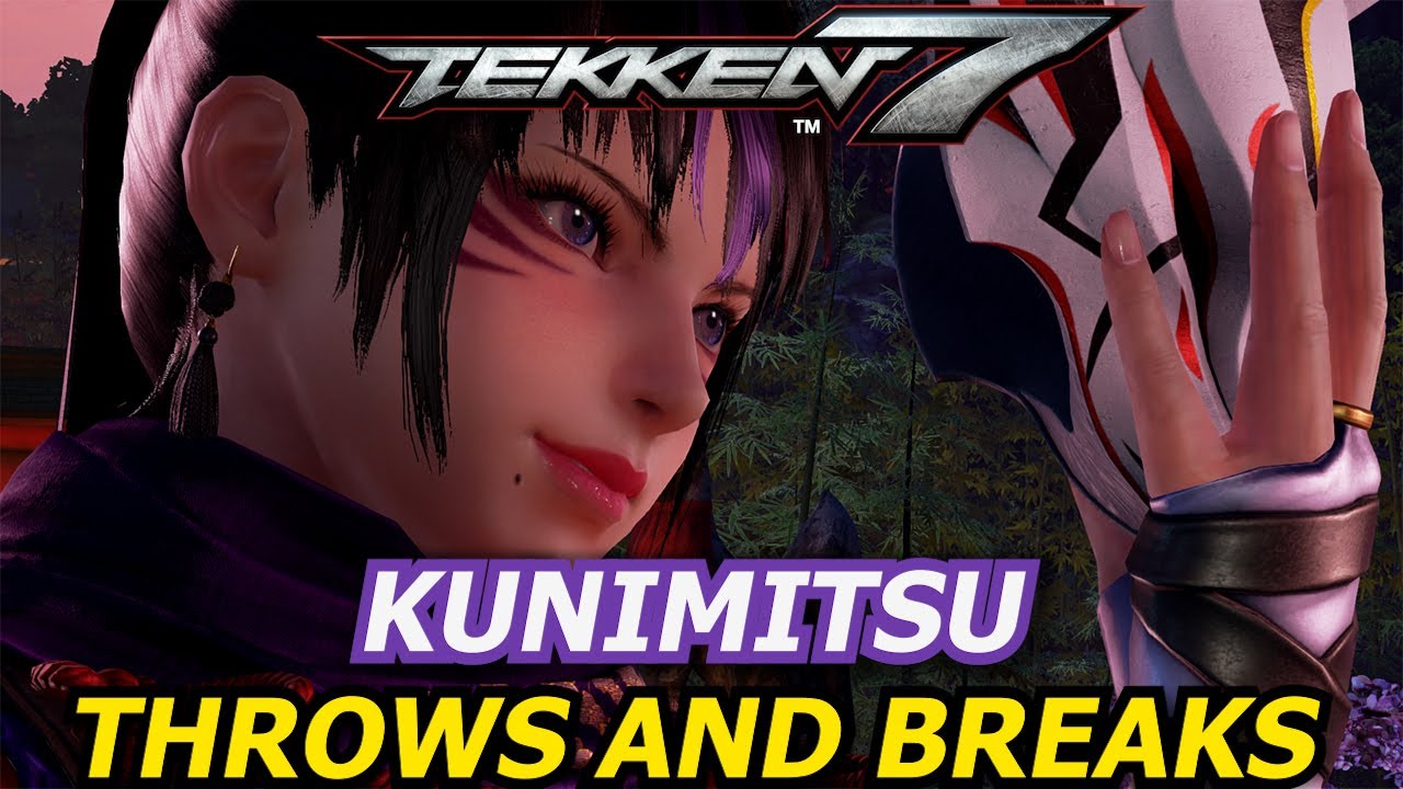 Tekken 7 Kunimitsu All Grabs and Throw break Guide