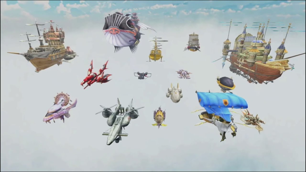 【TFBL】飛空艇メドレー　FF1~FF6