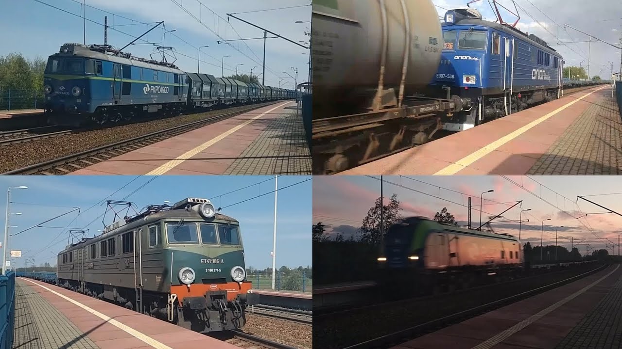 4 składy PKP Cargo+1 Orion Rail