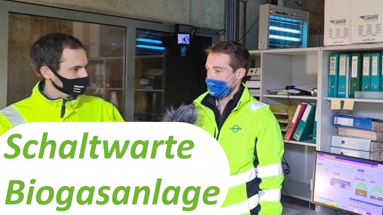 Bioabfall-Biogasanlage Loacker Lustenau - Schaltwarte