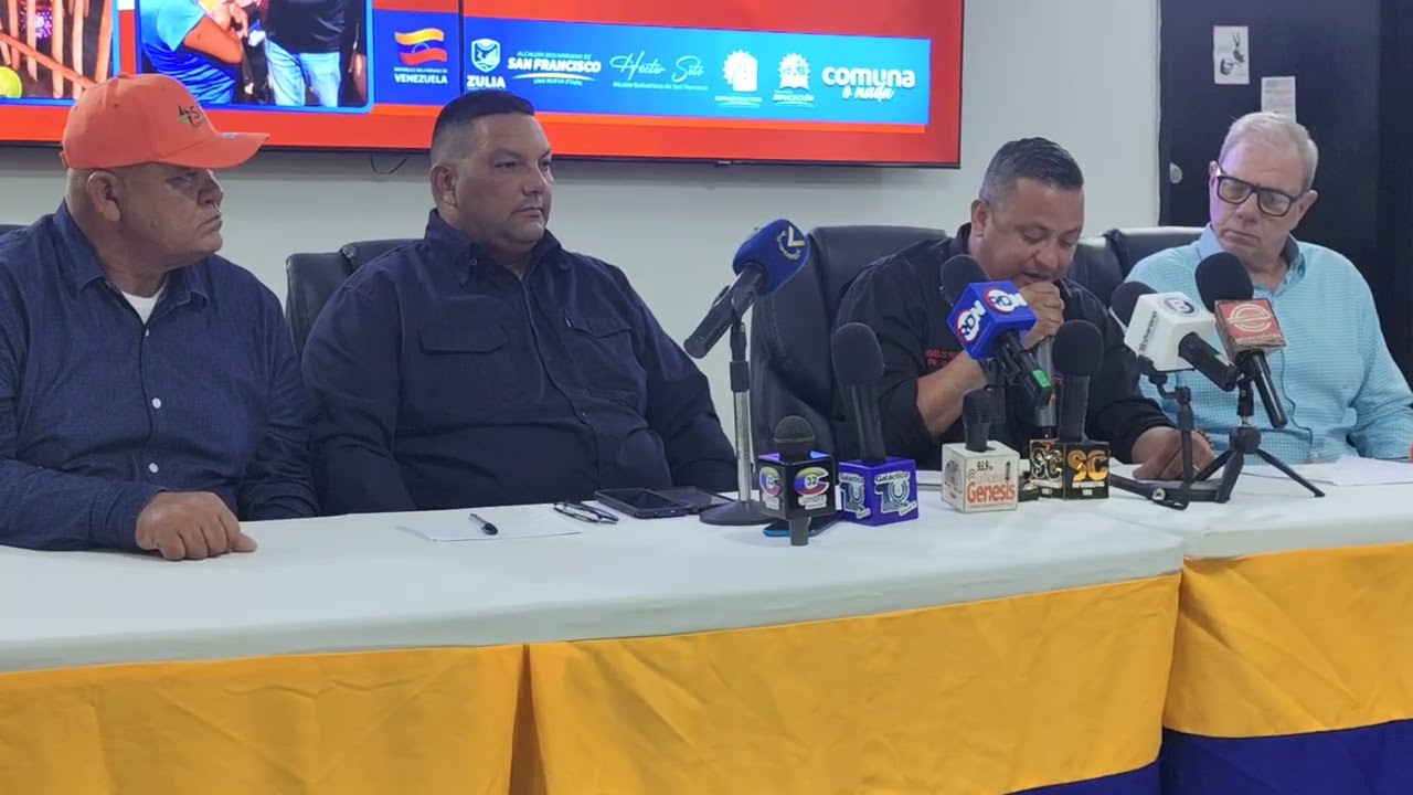 Rueda de Prensa Imasur del la Alcaldia de San Francisco Zulia 