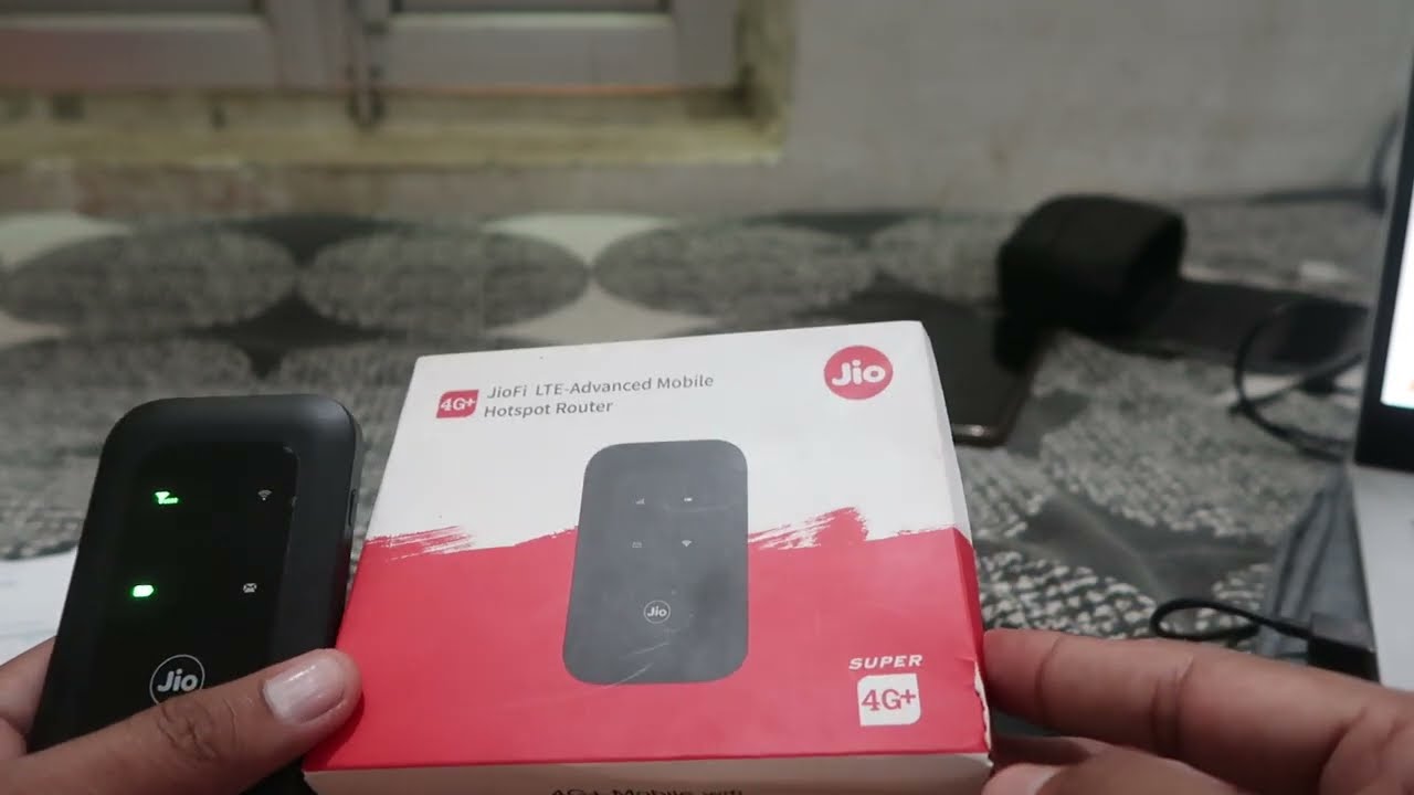 Изменение пароля Wi-Fi роутера 4G+ JioFi Wi-Fi на английском языке