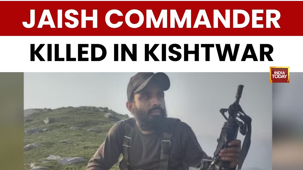 Jaish Commander Safiullah Among Two Terrorists Killed in Kishtwar Encounter | J&K | Encounter News