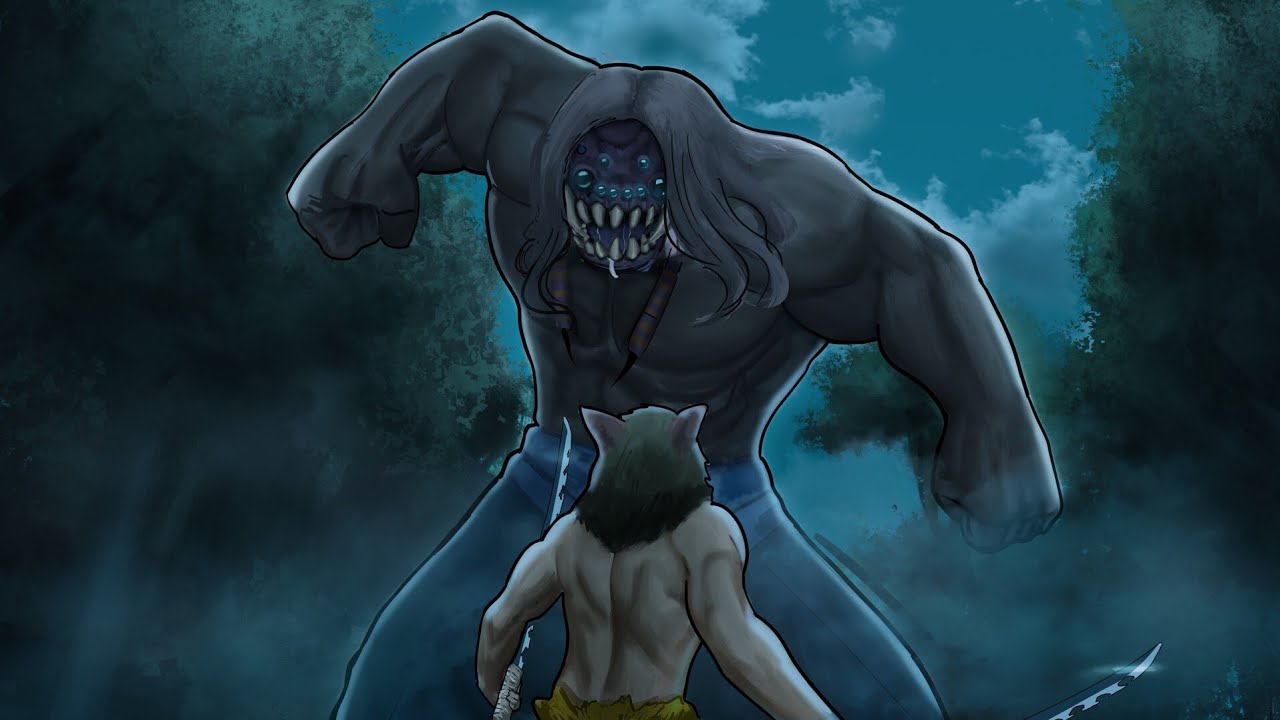 Demon Slayer - inosuke vs father spider till death #fyp #playstation #viral #game 
