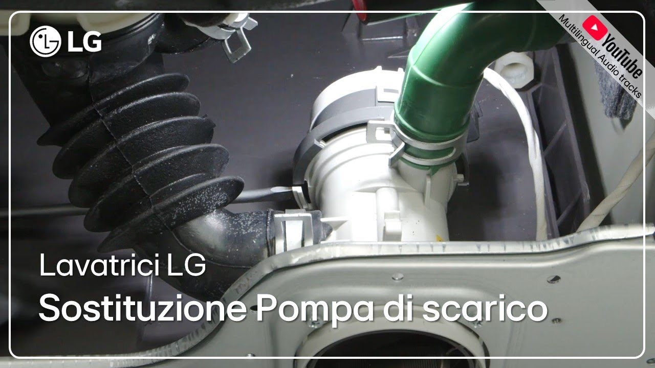 Lavatrici LG | Come sostituire la pompa di scarico nelle lavatrici LG