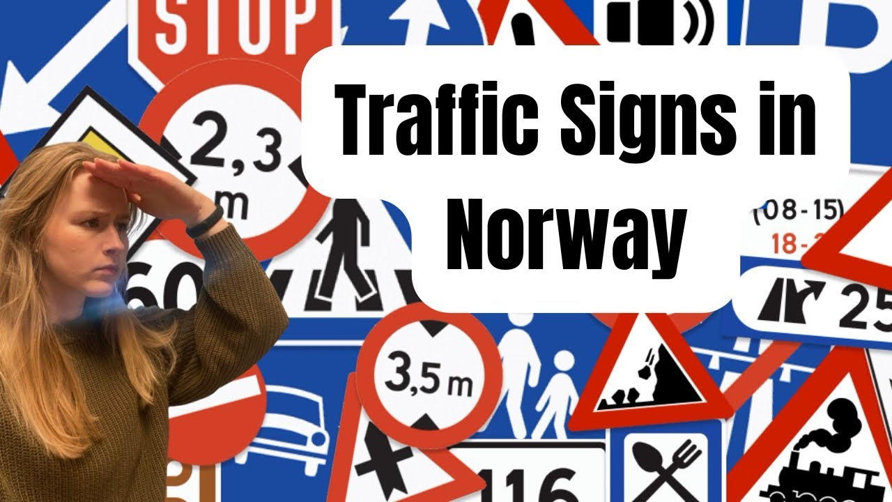 Norwegian Traffic Signs And Their Meanings - Supereasy Norwegian