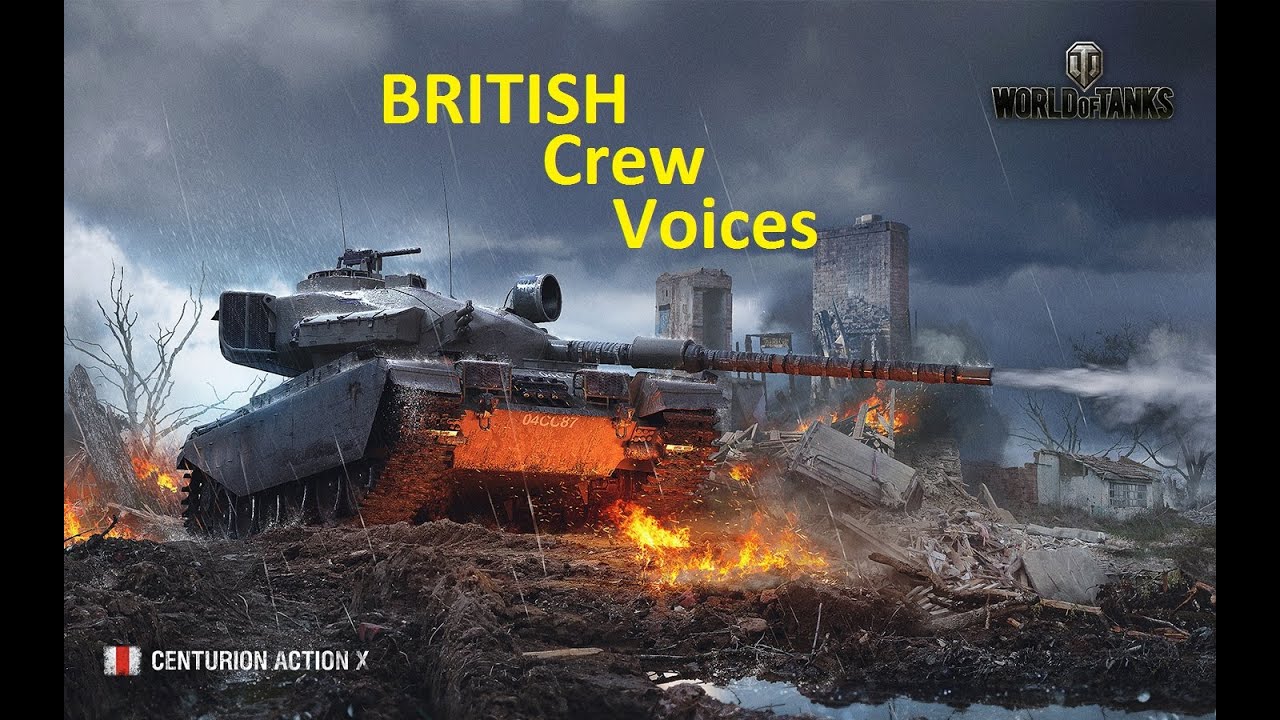 Голоса британских экипажей в World of Tanks