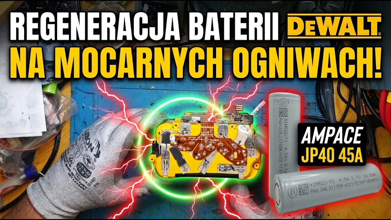 DeWALT na Ampace JP40