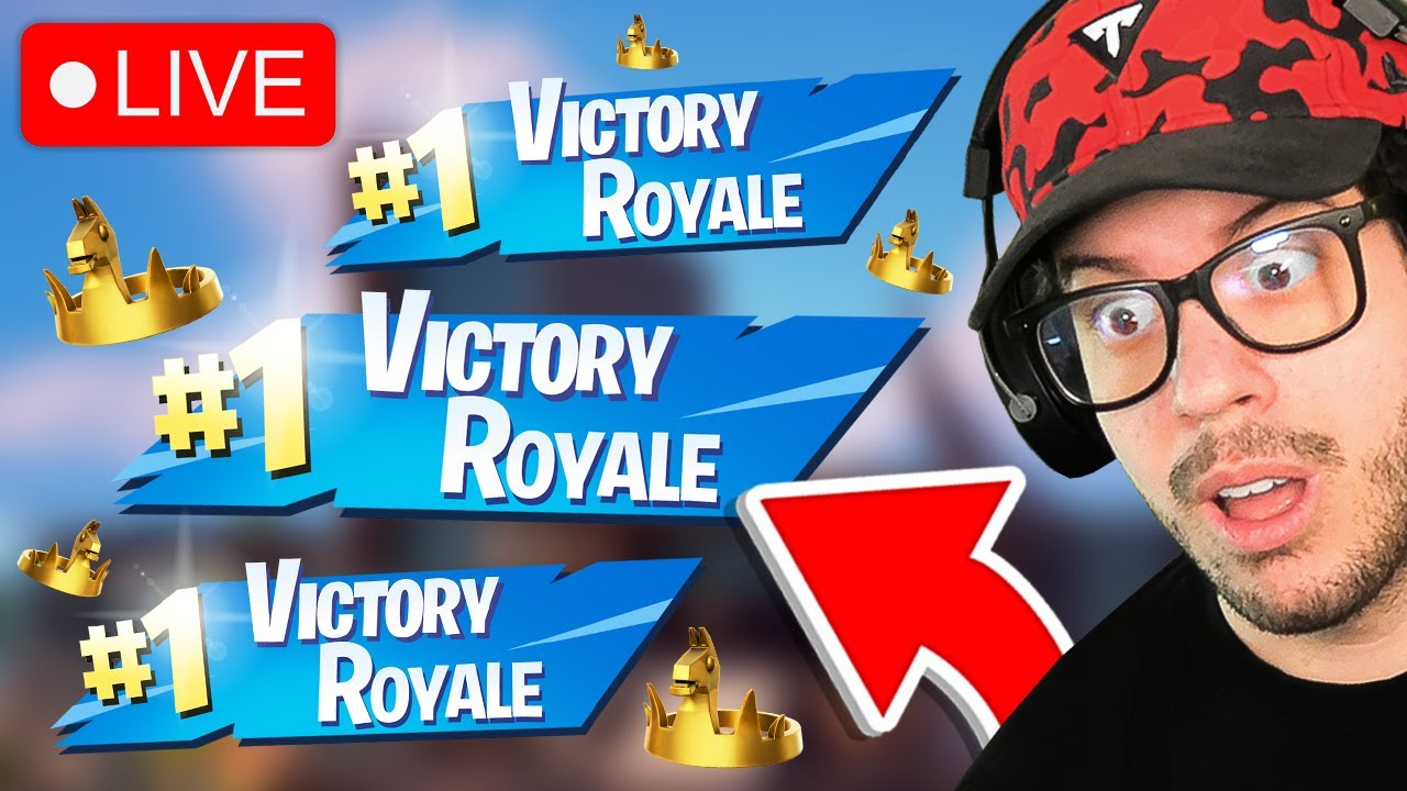 🏆 TRYING TO WIN EVERY GAME! 👑 (Fortnite)