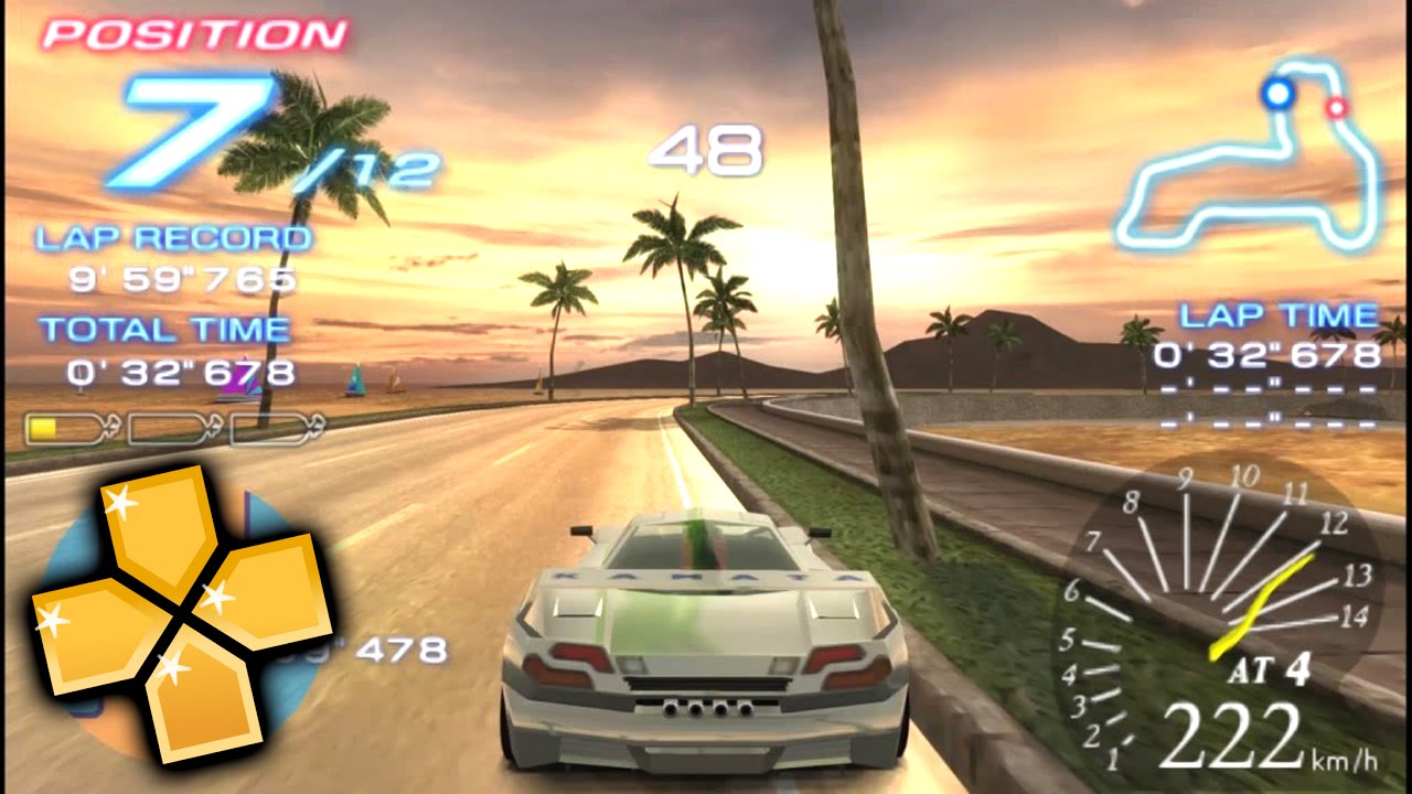 Ridge Racer 2 PPSSPP Gameplay Full HD / 60FPS