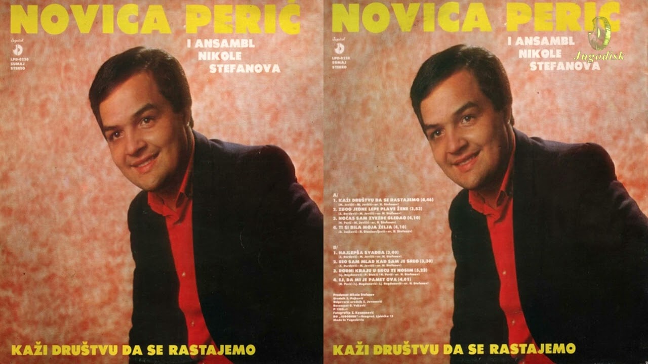Novica Peric - Najlepša Svadba - (Audio 1985)