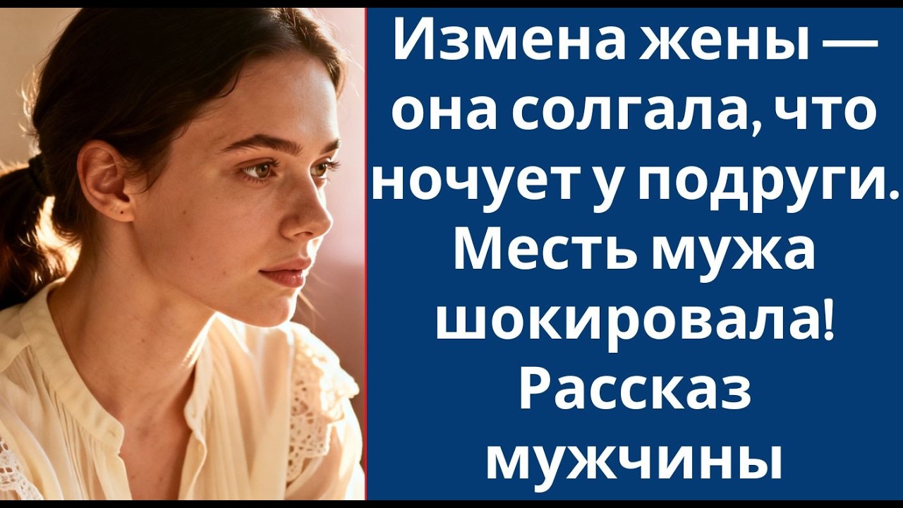 Измена жены — она солгала, что ночует у подруги  Месть мужа шокировала! Рассказ мужчины